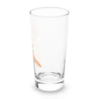 satoayaのアニマルカフェのキャンディードラゴン　橙 Long Sized Water Glass :right