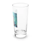 bestfriend54のカラフルカワセミくん Long Sized Water Glass :right