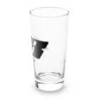 ワンエイトショップの起業18・ロゴBlack Long Sized Water Glass :right