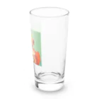 マインドアップの王冠のついたリス Long Sized Water Glass :right