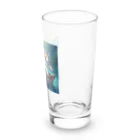 桜猫店-sakuraneko-の釣り猫君 Long Sized Water Glass :right
