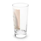 LALAの白ポメグッズ Long Sized Water Glass :right