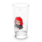 あやしいおばさん くろまめさんのあやしいおばさん　くろまめさん（ノンアル） Long Sized Water Glass :right