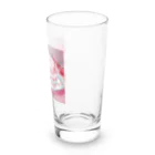 uchakyumaのいちごケーキにネコ Long Sized Water Glass :right