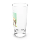 okinawa-okinawa-okinawaのドット絵キリン Long Sized Water Glass :right