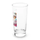 ぎゃんぶるにゃんこのキングにゃんこ様 Long Sized Water Glass :right