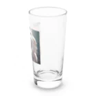 oekakishopのシャーッする猫 Long Sized Water Glass :right