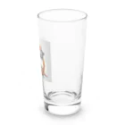 ふわりんごカフェのグラサンモルモットくん Long Sized Water Glass :right