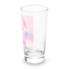 ゆめかわSHOPの（いぬ）かわいいわたあめ動物園 Long Sized Water Glass :right