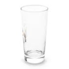 ∬ちゃむまちゃ∬(正月SP荒野の光)のまちゃのイラストグッツ Long Sized Water Glass :right