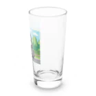 Tomochan商店のパンダがロードレーサーに Long Sized Water Glass :right