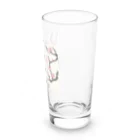 やさぐれちゃんの春の花と猫 Long Sized Water Glass :right