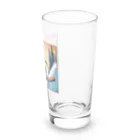 crazykoのスノーボーダー Long Sized Water Glass :right