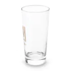 PORUPORU789の薪割りくまちゃん Long Sized Water Glass :right