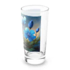 Happy Shopの青い花 Long Sized Water Glass :right