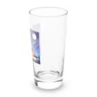 GAKUの星空の下でリラックスカピバラ Long Sized Water Glass :right