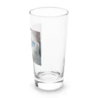 ソラトラの青目の猫 Long Sized Water Glass :right