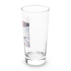 peinto888のスキーうさちゃん Long Sized Water Glass :right