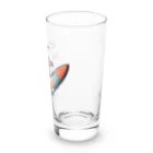 ロケットうさぎのロケットうさぎ　ミッション遂行 Long Sized Water Glass :right