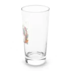 星パンダショップのふわふわ毛玉ねこ Long Sized Water Glass :right