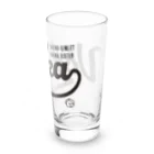 競馬おしゃれグッズ製作所のウオッカ（タイポグラフィBLACK） Long Sized Water Glass :right