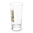 テケテケのキリンのステンドグラス柄グッズ Long Sized Water Glass :right