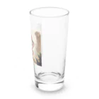 パパショップのキュートなお猿の消防士 Long Sized Water Glass :right