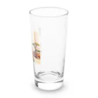 ベルギービールバー麦酒本舗公式グッズのラーメン猫２ Long Sized Water Glass :right