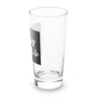 ぺけぽんオリジナルグッズの文字（パンダもふもふ） Long Sized Water Glass :right