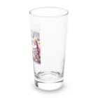 monpinのtorannsufo-mu　ぶろっこにゃん Long Sized Water Glass :right