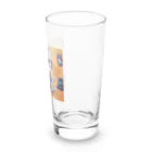 アニマルセラピーのキャット・イン・スーツ Long Sized Water Glass :right