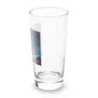 たまねぎの月を眺める少年が描かれた美しい風景です。 Long Sized Water Glass :right