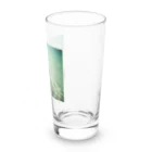 hinn-ketuの２、明日へ向かって泳ぐカメ Long Sized Water Glass :right