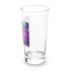 shell_hutの無数の監視カメラの映像が映し出されるテレビの画面 Long Sized Water Glass :right