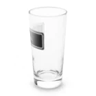 NEW.Retoroの『そーれっ！ぱふぱふ　ぱふぱふ』白ロゴ Long Sized Water Glass :right