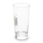 saqui.comのパステルカラーのインド柄 Long Sized Water Glass :right