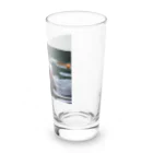 「動物ミリ屋」のカワウソのパーくん Long Sized Water Glass :right