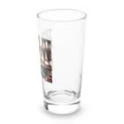 「動物ミリ屋」のカワウソのパーくん Long Sized Water Glass :right