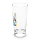 GANZのライオン柔道師範 Long Sized Water Glass :right