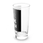 ほっこり☺︎小さな雑貨屋さんのHOK✖️３(BLACK) Long Sized Water Glass :right