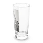 ZZRR12の共鳴の瞬間、愛あるキリンの微笑み Long Sized Water Glass :right