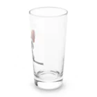 Ichigo-to-daifukuの怒ってる白のフレンチブルドッグ　大福 Long Sized Water Glass :right