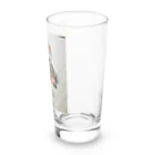 ポメラニアンのアリスくんの謎の生き物 Long Sized Water Glass :right