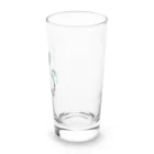 大人かわいい動物の世界のカラフル猫 Long Sized Water Glass :right