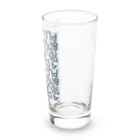 pug 89の犬　パグ　ロゴ　 Long Sized Water Glass :right