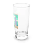 yuhi04のスカイダイビングの冒険猿 Long Sized Water Glass :right