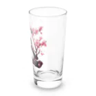 waterpandaのパンダと桜 Long Sized Water Glass :right