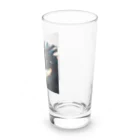 rian14の水晶を持って、輝いている龍 Long Sized Water Glass :right