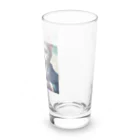 キャリーの紳士猫 Long Sized Water Glass :right