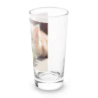 SkyBlueのもふもふな子猫 Long Sized Water Glass :right